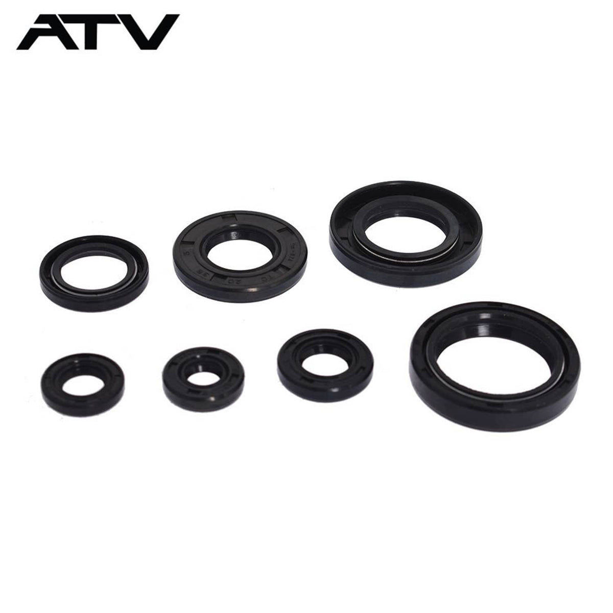 Solidspare new For Yamaha Blaster 200 YFS200 1988-06  Engine Crank 7 Piece Oil Seal Set Kit