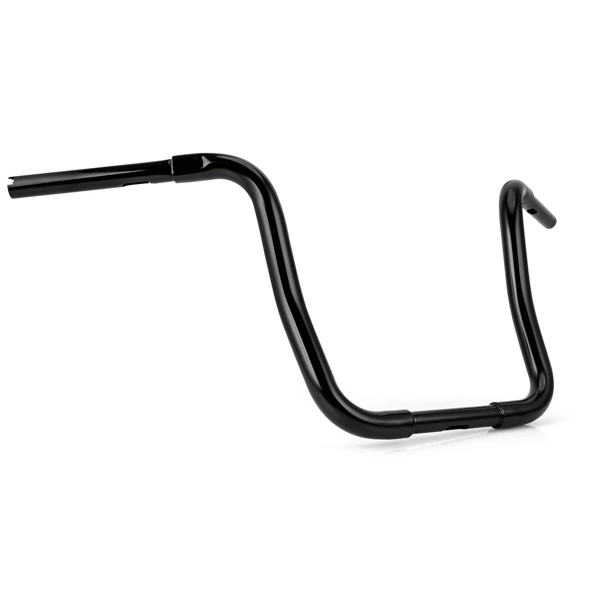Solidspare 14" Rise 1-1/4" Ape Hanger Handlebar Black For Harley Softail FLST FXS Sportster