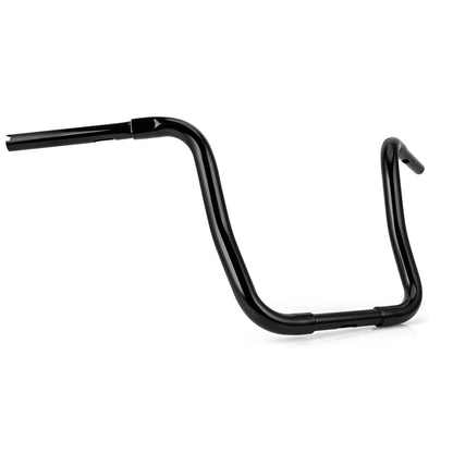 Solidspare 14" Rise 1-1/4" Ape Hanger Handlebar Black For Harley Softail FLST FXS Sportster