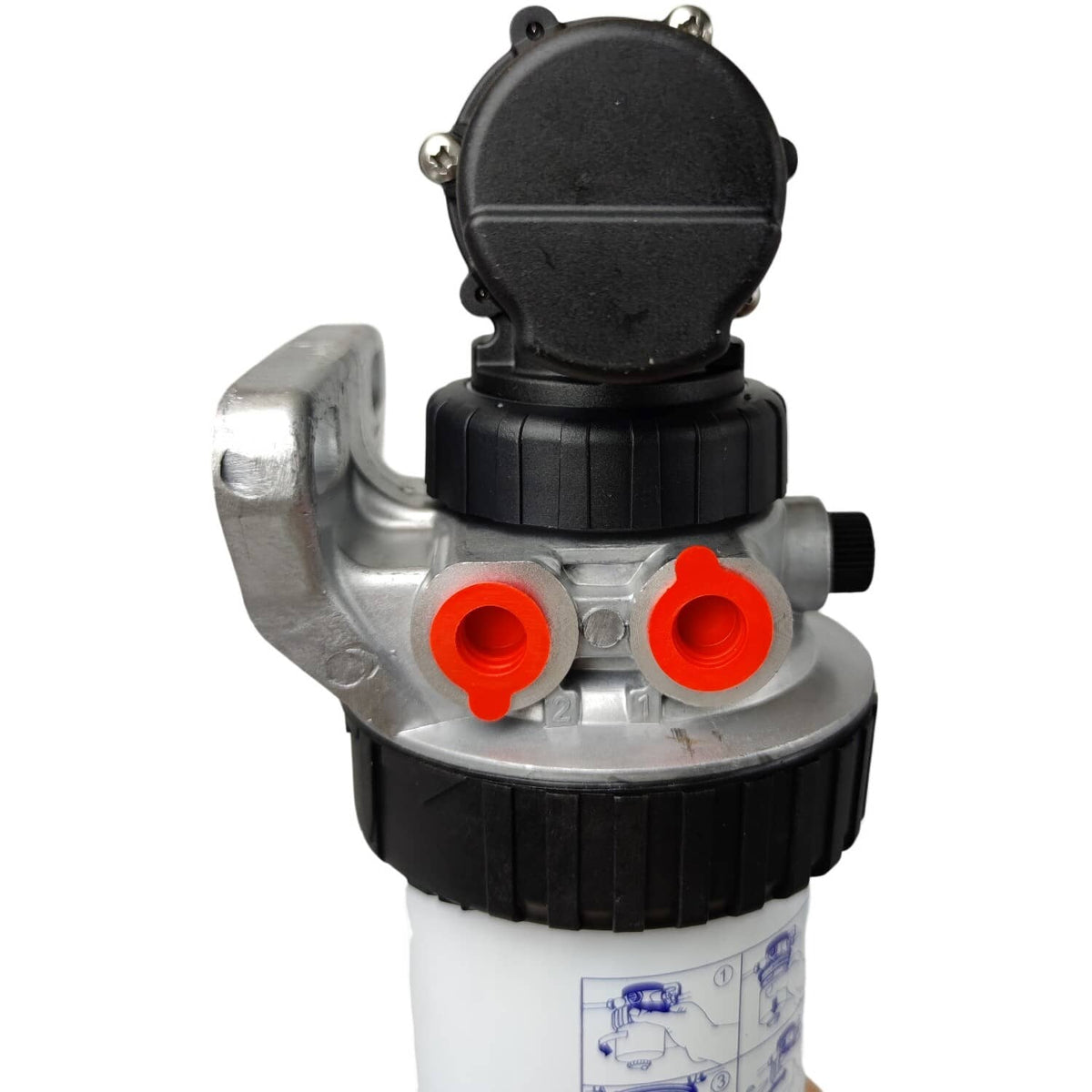 Solid Spare Fuel Pump Filter 87802238 for Ford New Holland 2550 HW300 HW320 555E 575E 655E