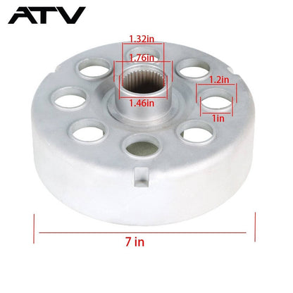 Solidspare Rear Brake Drum Hub For Honda FourTrax 300 TRX300 1988-2000 42620-HC4-670 New