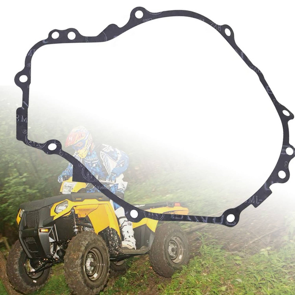 Solidspare Recoil Pull Start Starter Gasket Fits For Polaris Magnum 325 425 500 2x4 4x4