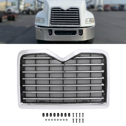Solid Spare For Mack Vision CXU/CXN/CX CX600 2002-2016 Front Upper Grille W/Bug Screen