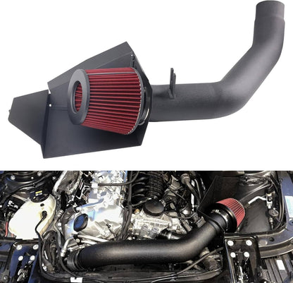 Solidspare NEW Cold Air Intake System For 12-15 BMW 335i/14-16 435i M235i /16 M2 N55 Turbo