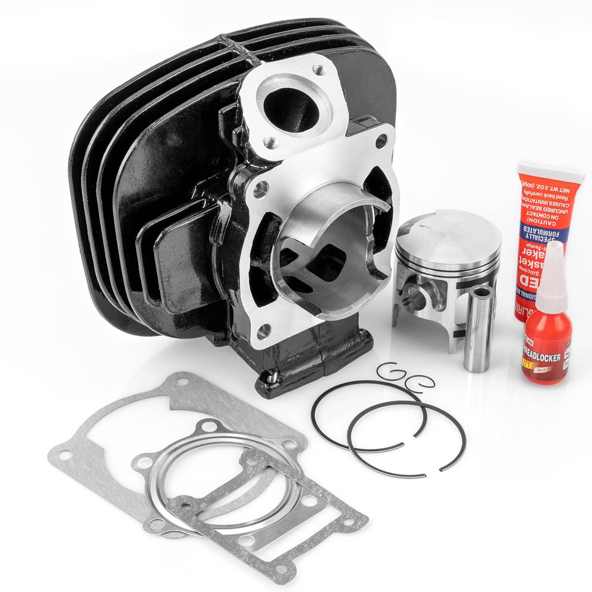 Solidspare Top End Kit w/ Cylinder Piston Gasket for Yamaha Blaster 200 YFS200 1988-2006