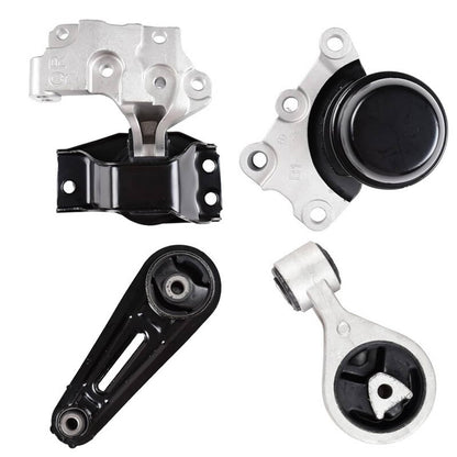 Solidspare 4Pcs Engine Motor & Trans Mount Set For 2008-2015 Nissan Rogue 2.5L L4 EMT9856