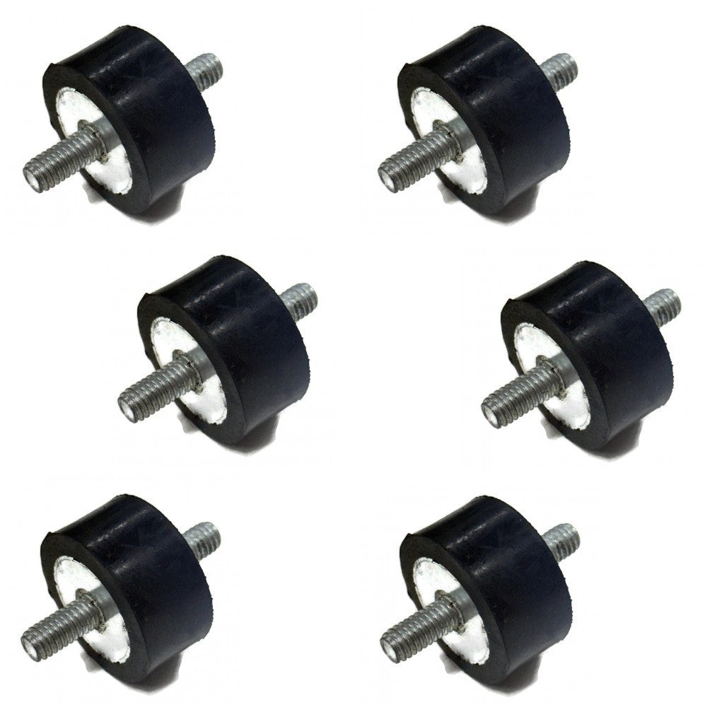 (6) Fender Deck Isolator Mounts for John Deere 322 330 332 Lawn Garden Tractor