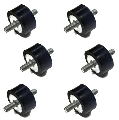 (6) Fender Deck Isolator Mounts for John Deere 322 330 332 Lawn Garden Tractor