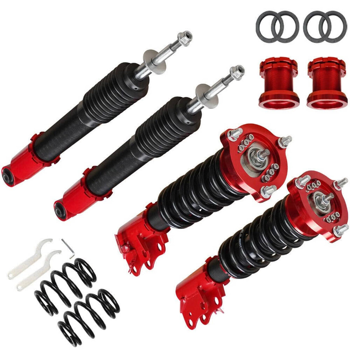 Solidspare Coilovers Suspension Kits Adjustable Height Struts Shocks For 06-11 Honda Civic