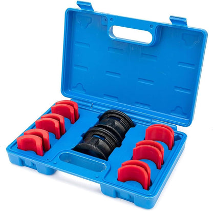 Solidspare Universal Motorcycle Fork Seal Installer Driver Tool Kit, 35mm-50mm, 14 Pcs Repa