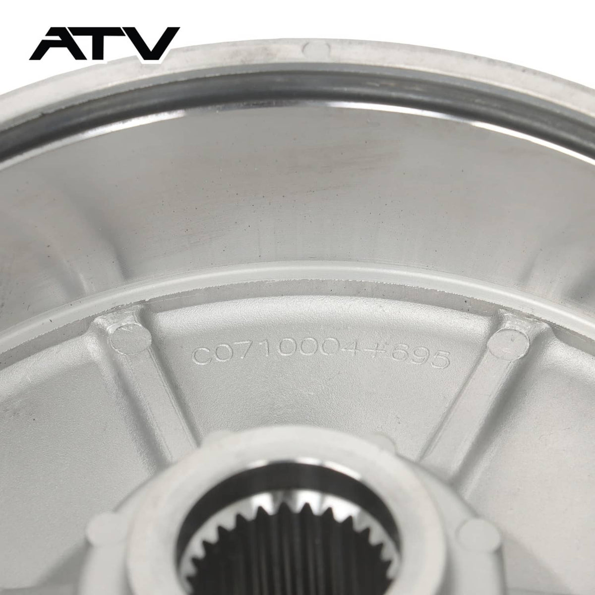 Solidspare Rear Brake Drum Hub for Honda Rancher 350 400 TRX350 TRX400 2x4 4x4 2000-2007