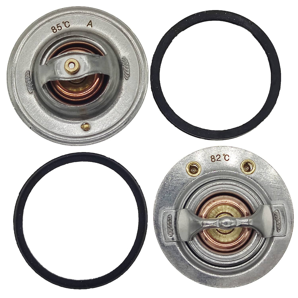Solid Spare Fit for GM ACDelco 180°F & 185°F Thermostat Kit Front Rear 01-18 Duramax Diesel
