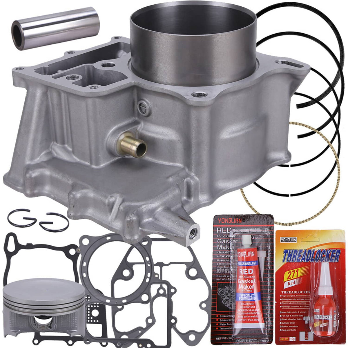 Solidspare Cylinder Piston Gasket Rebuild Kit For Honda Pioneer 700 SXS700 M2&M4 2014-2023