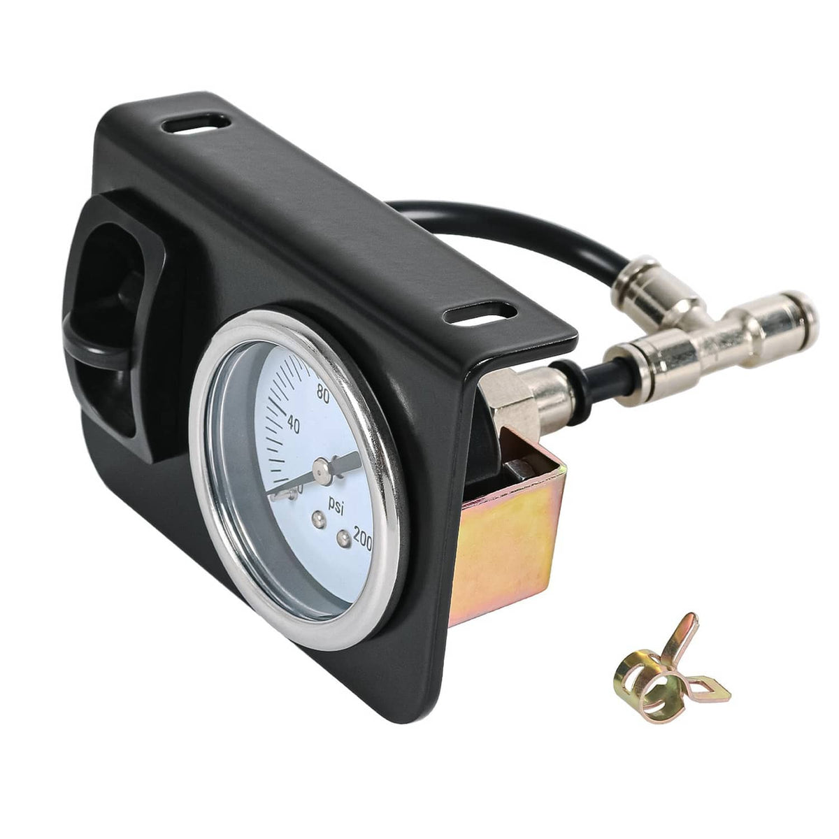 Solidspare Single Air Gauge Control Kit For In-Cab Air Suspension System with Paddle Switch
