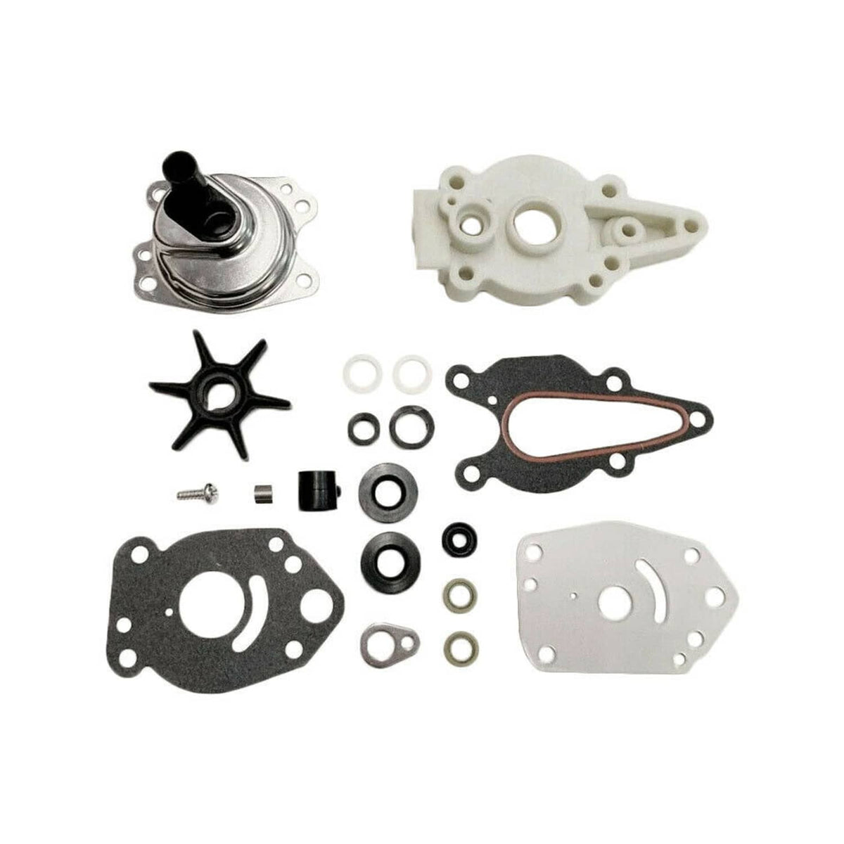 Solid Spare 46-42089A5 For Mercury Mariner 2&4 Stroke 6 8 9.9 15HP Water Pump Impeller Kit