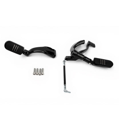 Solidspare Mid Forward Control Foot Pegs Levers For Harley Sportster XL883 1200 2004-2013