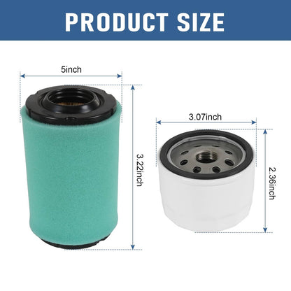 Solidspare For Cub Cadet XT1 LT42 Kohler 5400 Series 22 883 01-S1 Air Filter Oil Change Kit