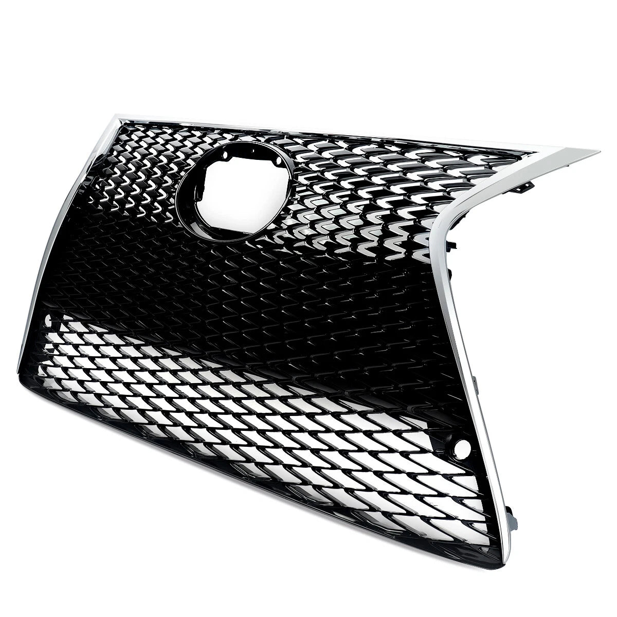 For 14-16 Lexus IS200t IS250 IS350 F Sport Front Bumper Grille Gloss Black 2014