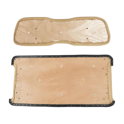 Solidspare Front Seat Assembly Bottom&Back Cushion For Club Car DS 2000.5-UP Tan Golf Cart