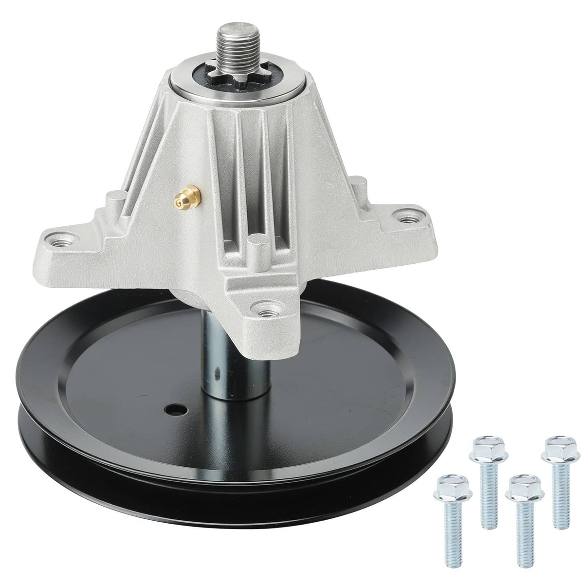Solidspare 1PK Spindle Assembly with Bolts For Craftsman PYT9000 LT-2500 LT-2000 918-04865