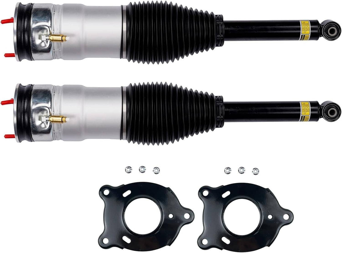 Solidspare 2Pcs Rear Air Suspension Struts Fit For 11-15 Tesla Model S 70D P85D P90D AWD