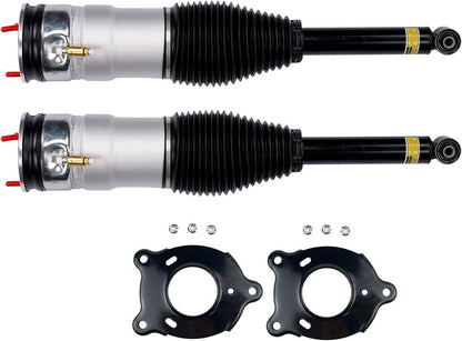 Solidspare 2Pcs Rear Air Suspension Struts Fit For 11-15 Tesla Model S 70D P85D P90D AWD