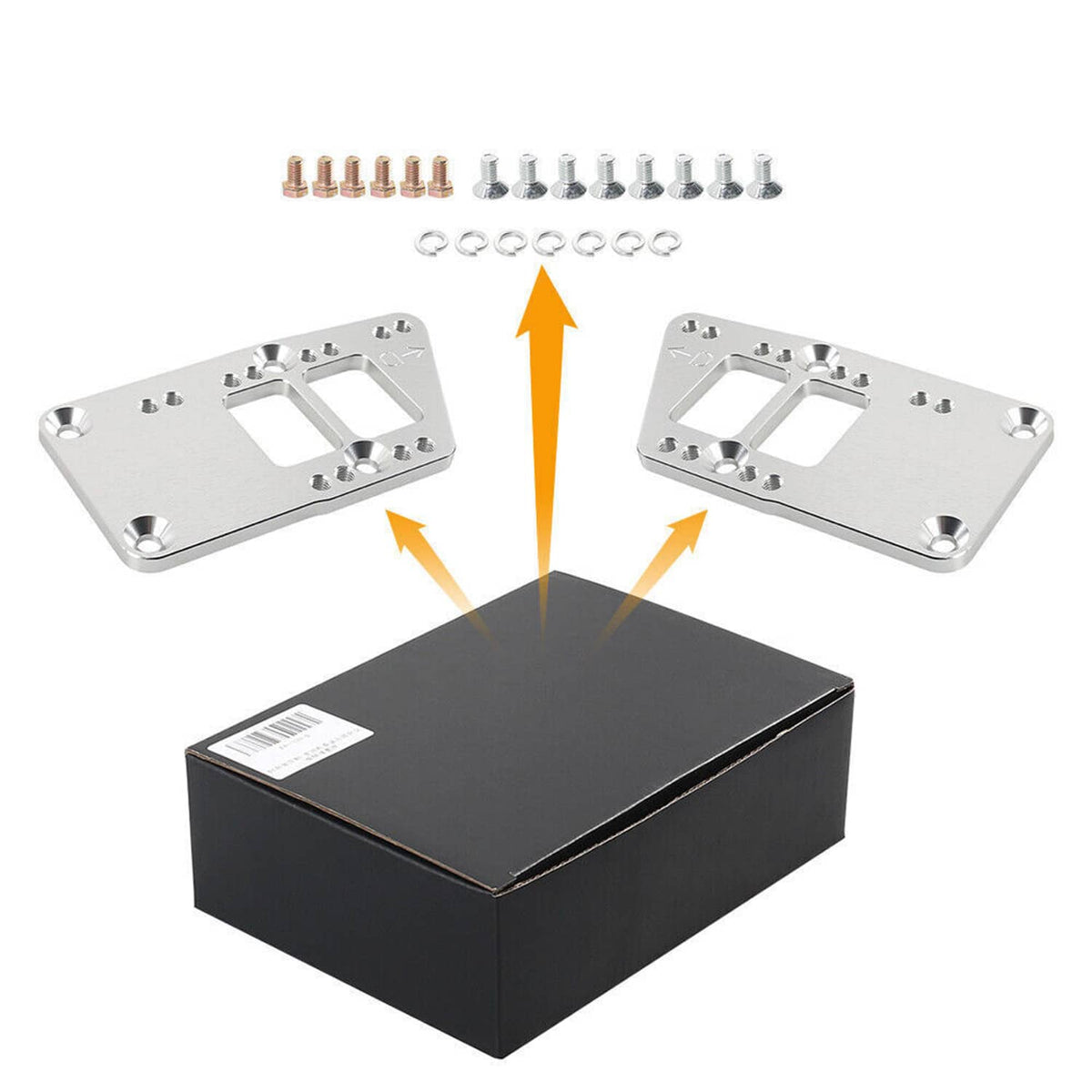 Solidspare For LS Engine Motor Mounts LS Swap Kit LS Conversion Adapter Plates LS1 LS3 LS2