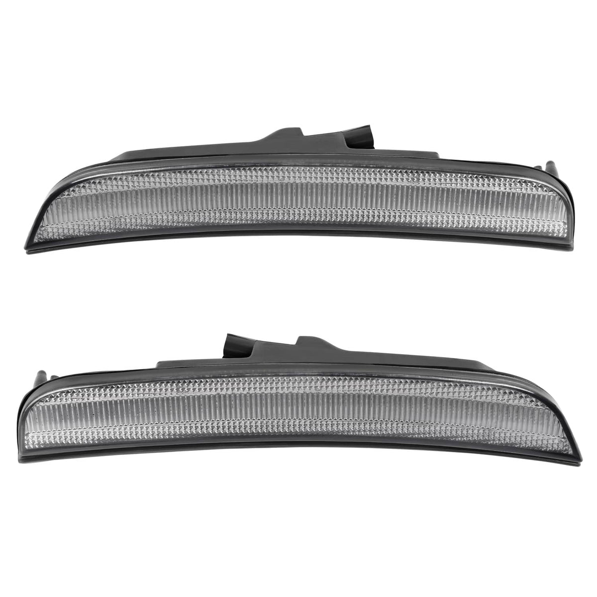 Solid Spare Front Side Marker Light Reflector For Chrysler 300 2015-2023 Amber LED Smoked