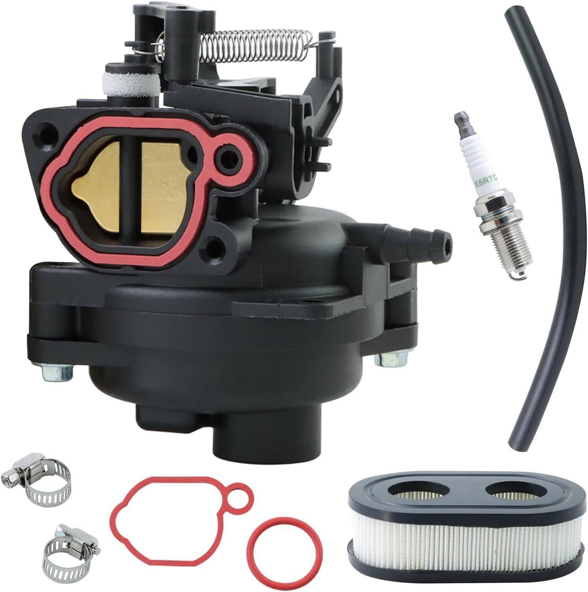 Solidspare 799584 Carburetor Kit for Briggs & Stratton 798452 593261 596505 Lawn Mower New