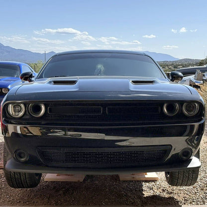 Solid Spare For Dodge Challenger GT & SRT & R/T 2015-2023 Front Bumper Lip Valance Splitter