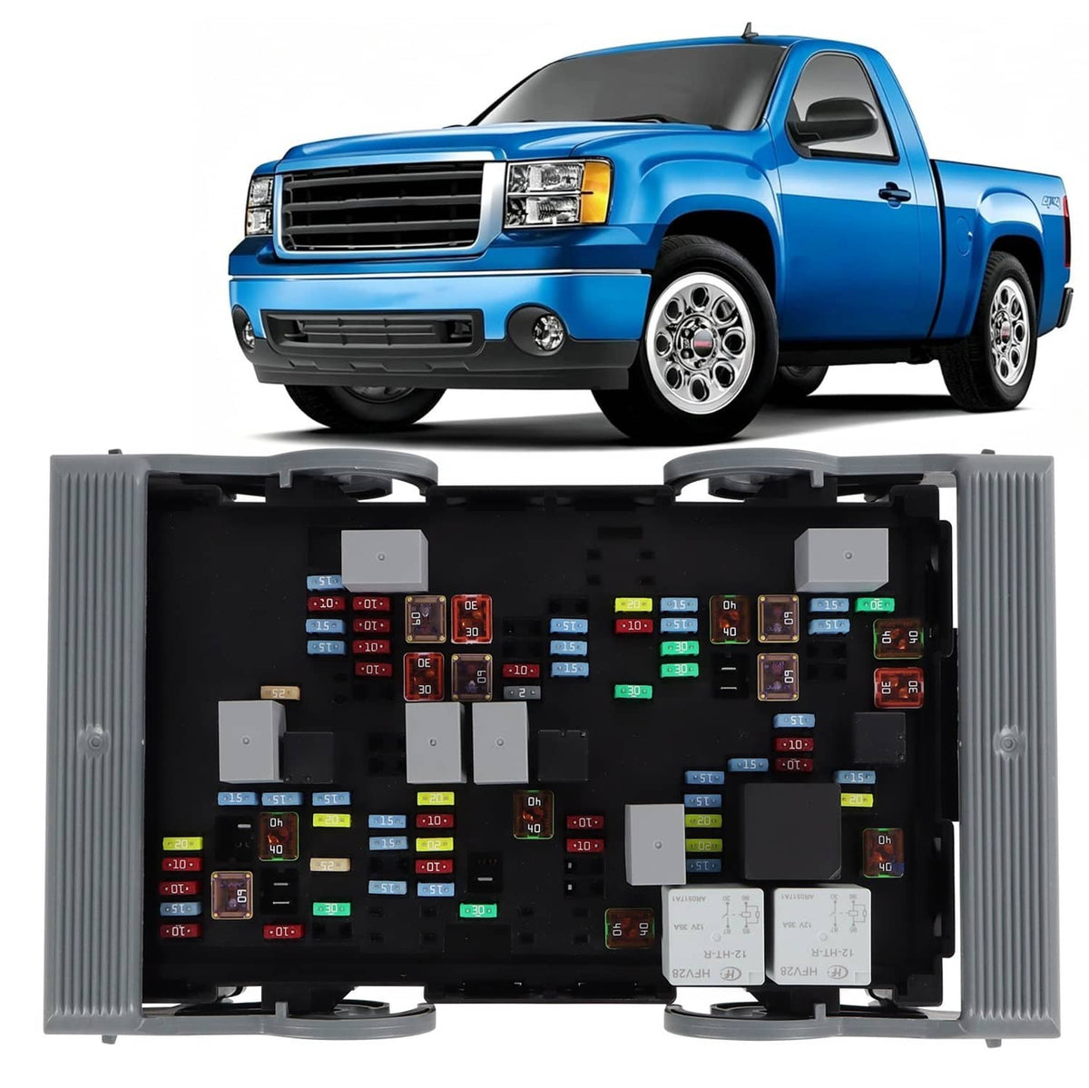 Solidspare 19210438 For Chevrolet,GMC 07-09 Avalanche Electrical Fuse Relay-Junction Block