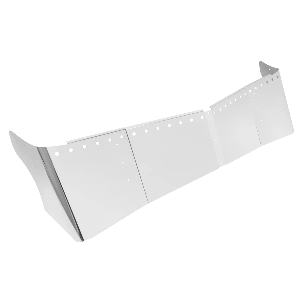 Solid Spare 14" Bulleye Hole Straight Wicked Sun Drop Visor Fit Kenworth T680 T880 W990