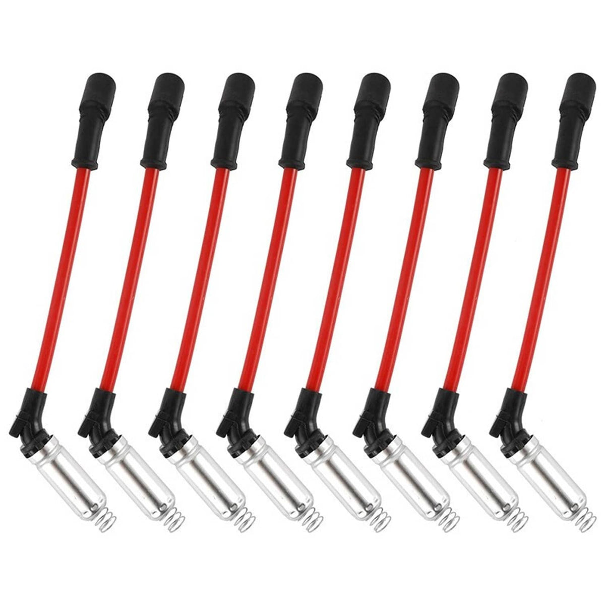 Solidspare 8Pcs 48322 Spark Plug Wires Kit For 1999-2006 CHEVY GMC LS1 VORTEC 4.8 5.3 6.0L