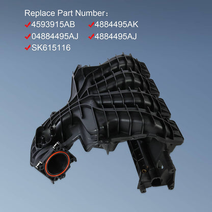 Solidspare Intake Manifold For Dodge Caliber Avenger Chrysle Sebring Jeep Patriot Compass
