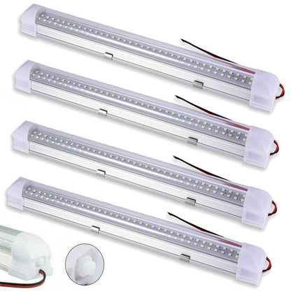 Solidspare 4Pcs 12V 108LED RV Ceiling Dome Light LED Interior Lighting for Trailer Camper