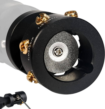 Solid Spare Tungsten Grinder & Sharpener Multi-Angle Offsets Head Tool For TIG Welding