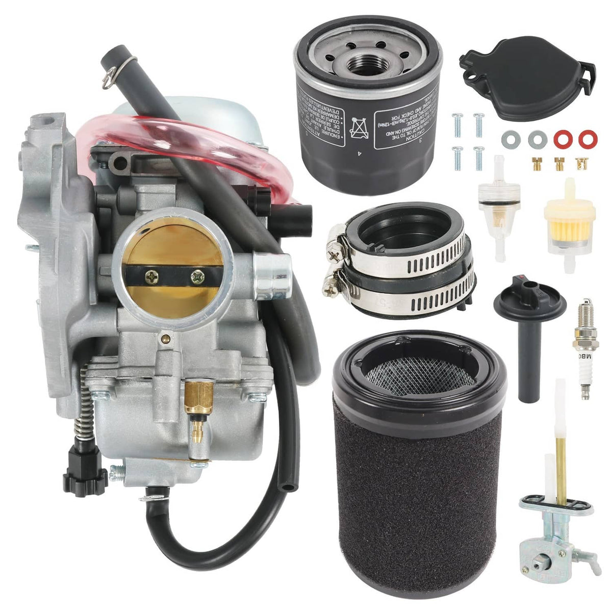 Solidspare Carburetor 15003-1686 15004-0041 For 2003-2013 Kawasaki Prairie 360 KVF360 4X4