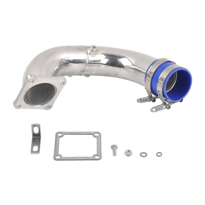 Solidspare Polish 3"Air Intake Elbow Charge Pipe For 1994-1998 Dodge Ram 2500 3500 5.9L New