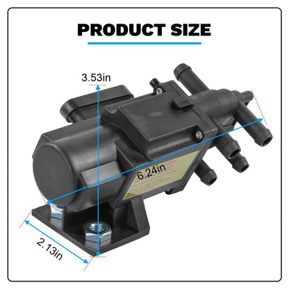 Solidspare Fuel Gas Dual Tank Selector Valve 6 Port For Ford Chevy GMC Pickup U7001 Dodge