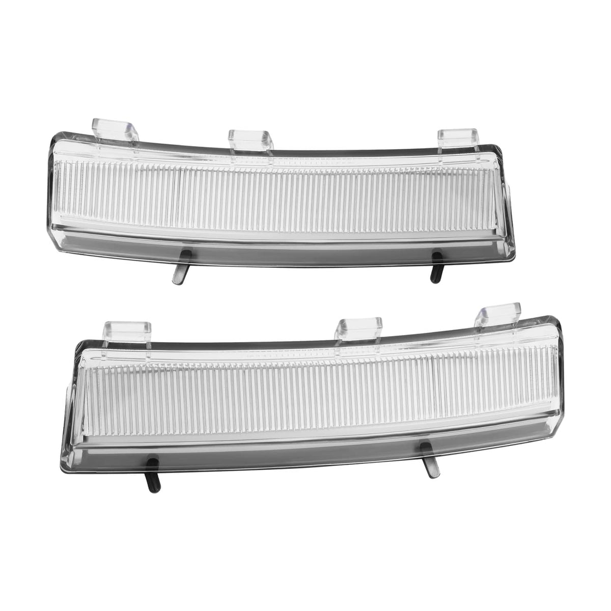 Solid Spare Switchback Clear Lens Turn Signal Lights Side Marker For Nissan 350Z LCI 06-09