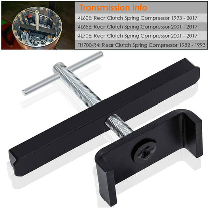 Solid Spare T-0151 Rear Clutch Spring Compressor Transmission Tool for GM 250 350 700 4L60E