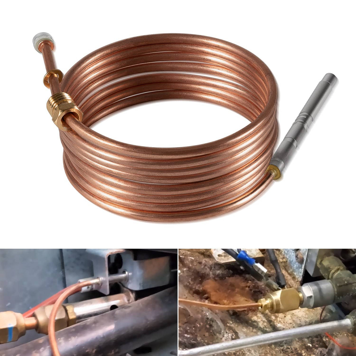 Solidspare For Norcold 619154 N300 Series Refrigerator Replacement Thermocouple 2 Way 3 Way