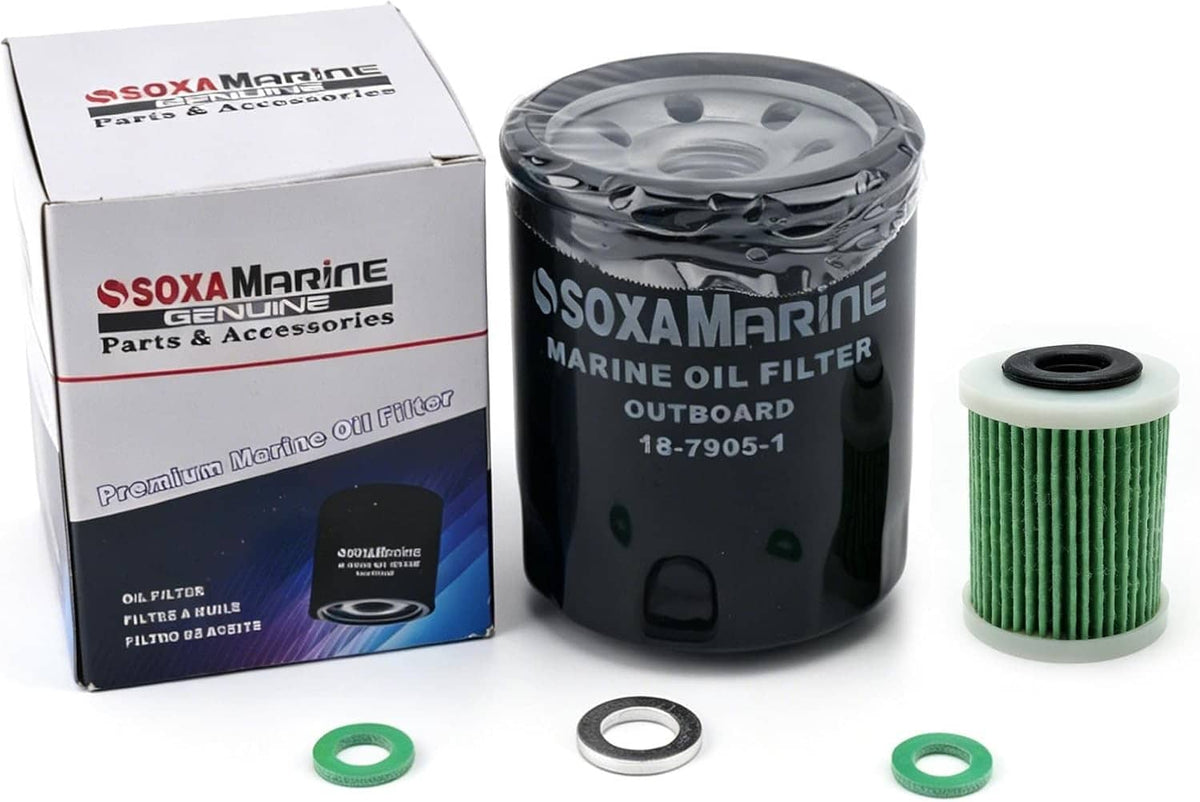 Solid Spare Outboard Oil Change Service Kit for Suzuki DF200/225/250/300/350 16510-96J10 NEW