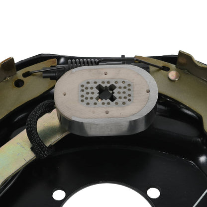 Solidspare Pair Electric Trailer Brake 12" x 2" Self-Adjusting Assembly For 7000 lbs Axle-
