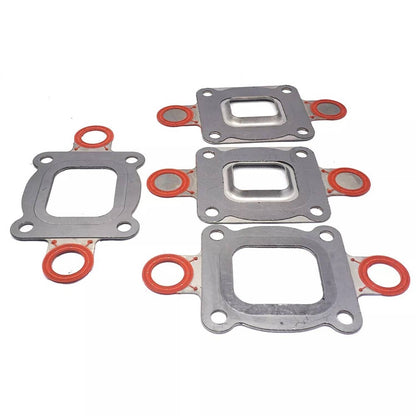 Solid Spare 3Inch Dry Joint Exhaust Closed Cooling Spacer Kit For Mercruiser V6 V8 864929A4