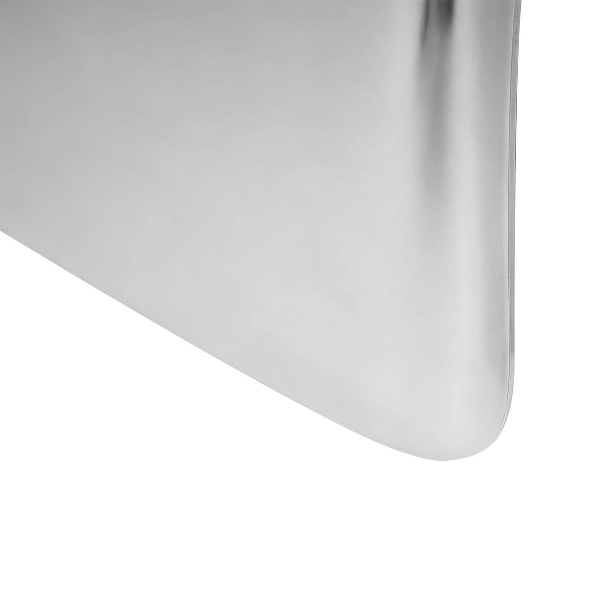 Solid Spare 34"x24" stainless steel quarter fender kit pair universal truck w/ Support Tube