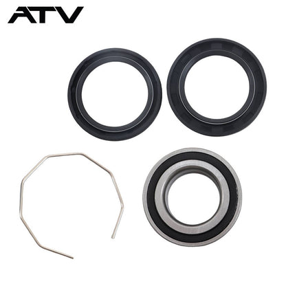 Solidspare For Arctic Cat 375 400 500 600 Bearcat 454 Front Wheel Hub Bearings & Seal Kit