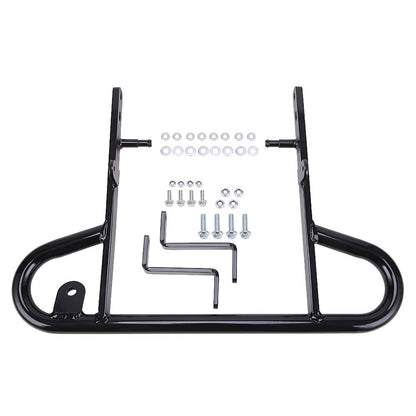 Solidspare Aluminum Rear Bumper For Atv Yamaha Raptor 700 / 700R 2006-2024 Black Grab Bar