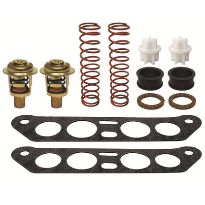 Solid Spare 18-3673 Thermostat Kit For Johnson Evinrude 140hp 115hp 112hp 110hp 90 85hp 80hp