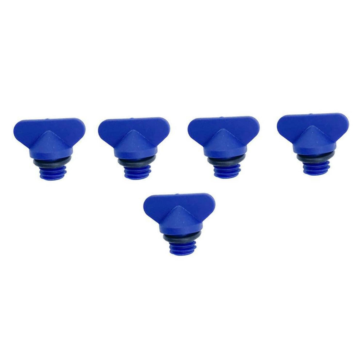 Solid Spare 5Pack Exhaust Manifold Water Drain Blue Plug For MerCruiser 806608A1 8M2000874